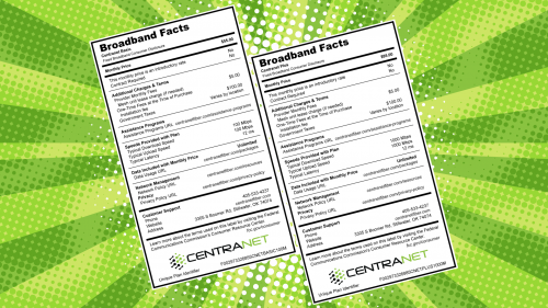 broadband labels